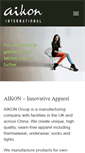 Mobile Screenshot of aikonhk.com